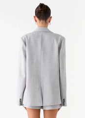 Kingston Oversized Blazer - Grey
