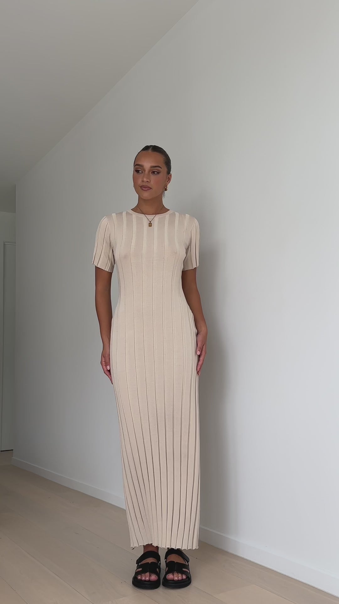 Mari Maxi Dress - Sand